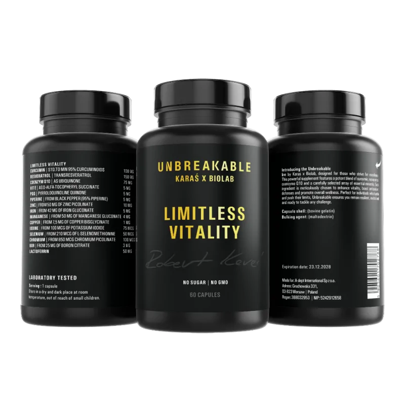 limitless vitality 60 caps