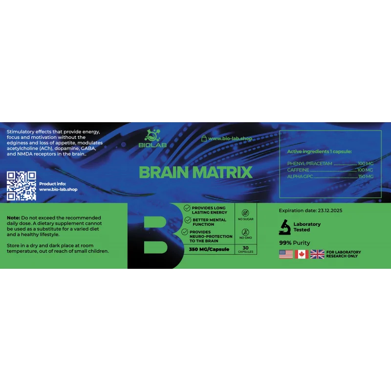 Brain Matrix Mix 350mg - Image 2