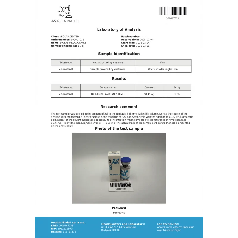 Melanotan 2 10mg - Image 2